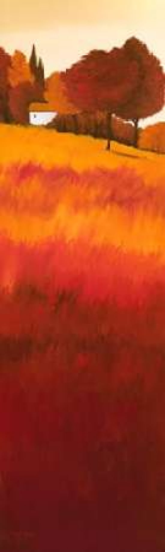 Serene II Canvas Art - Hans Paus (12 x 36)