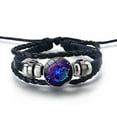 thumbnail image 1 of Serene Manifestation Bracelet 12 Constellations Gemstone`Leather BEST E9T3, 1 of 9