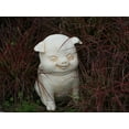 thumbnail image 1 of Serene Oinker Classic Curled Sitting Pig Statue, 1 of 13