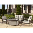 thumbnail image 1 of Serene Ridge 5-Piece Conversation Set with Fire Pit, 1 of 9