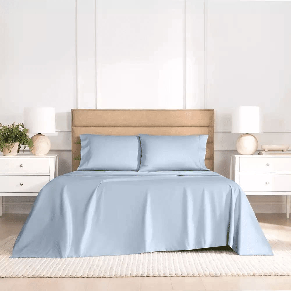 Serene Sleep BLUE 1000 Thread Count 4-Pc. Sheet Set, US King - Walmart.com