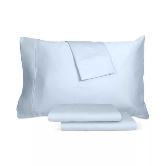 Serene Sleep BLUE 1000-Thread Count 4-Pc. Sheet Set, US Queen