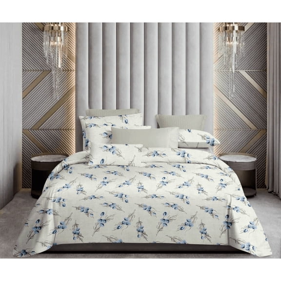 Serene Slumber Bedsheet - Blue