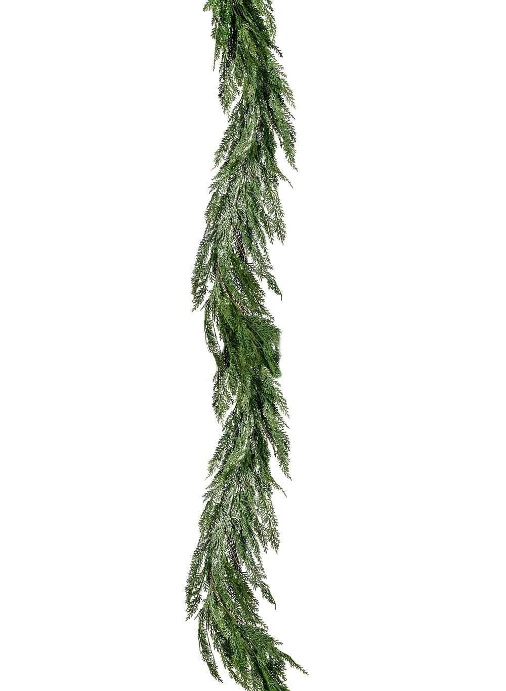 Serene Spaces Living Artificial Cypress Garland, Measures 72" Long