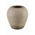 thumbnail image 1 of Serene Spaces Living Caldera Rustic Ceramic Vase, 11" Diameter & 11" Tall, 1 of 6