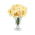 thumbnail image 1 of Serene Spaces Living DIY Vase Kit: Faux Peach Tea Flower Bouquet & Vase, 1 of 3