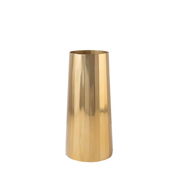 Photo inspiration: Serene Spaces Living Metallic Gold Cylinder Vase Tall Tabletop Photo Inspiration