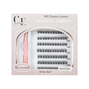 Serene Style Self-adhesive Mixed Style Eyelashes 96 pcs
