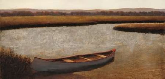 Serene Waters Canvas Art - James Wiens (10 x 20)