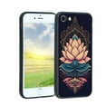 Serenelotusmeditationdesigns4 phone case for iPhone SE 2020 for