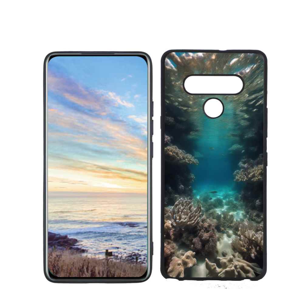 Serene-underwater-seascapes-1 phone case for LG Stylo 6 for Girls Boys ...