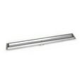 thumbnail image 1 of SereneDrains 304 Stainless Steel 24 Inch Brushed Nickel Tile in Linear Shower Drain Kit Long Shower Drain Hair Catcher Strainer Grate Cover Bathroom Floor Insert, 1 of 10