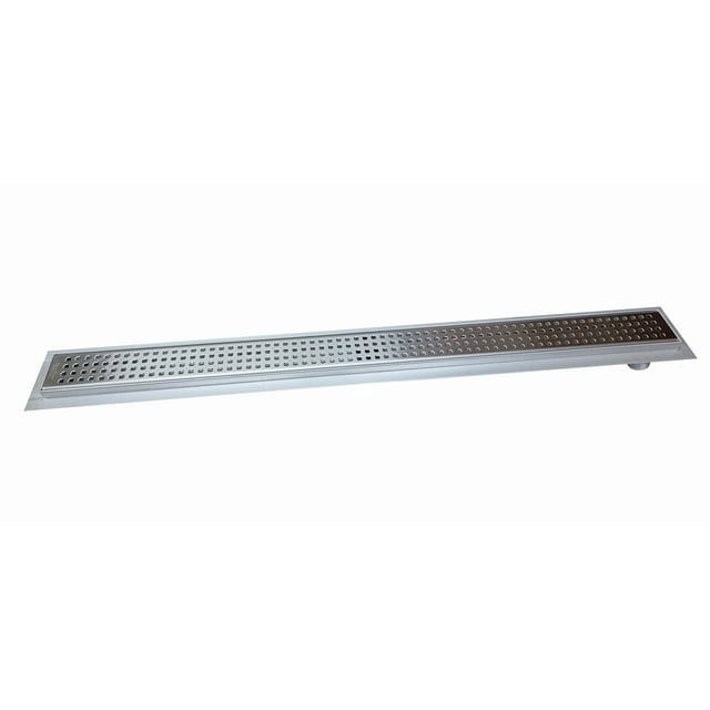 SereneDrains 304 Stainless Steel Side Outlet Linear Offset Shower Drain ...