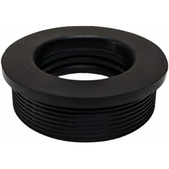 SereneDrains Shower Drain Reducer Gasket 3 Inch to 2 Inch Rubber Gasket Fitting Seal Adapter No Hub Drain Base Flange for Square and Linear Shower Floor Drains