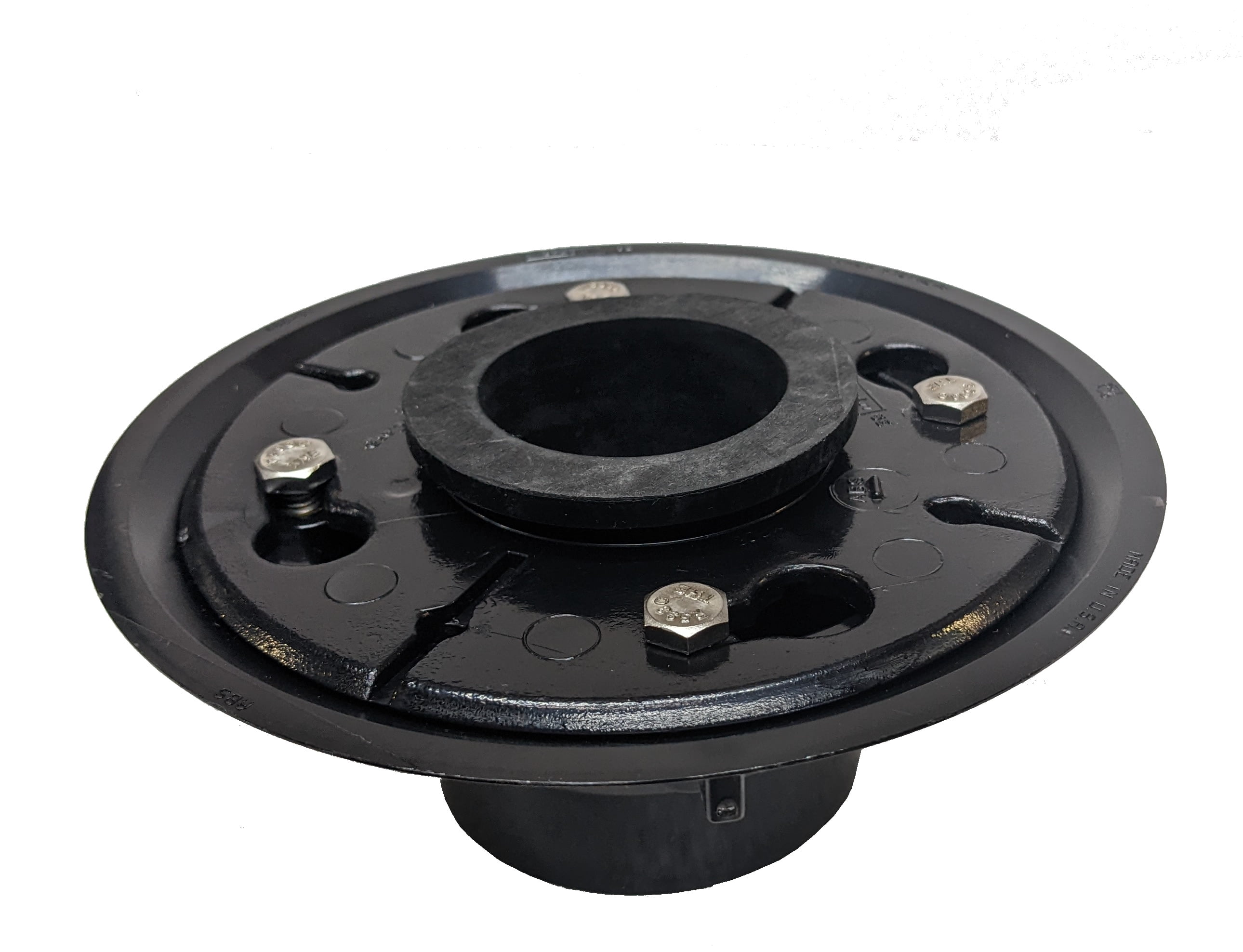 SereneDrains Shower Floor 2 Inch Drain Flange Base ABS Plastic Rough In ...