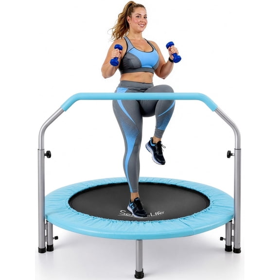 SereneLife 40'' Foldable Round Trampoline