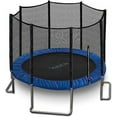thumbnail image 1 of SereneLife 5FT 10FT Exercise Trampoline W/ Enclosure Net Outdoor Jump Rectangle Trampoline, Blue, 1 of 7