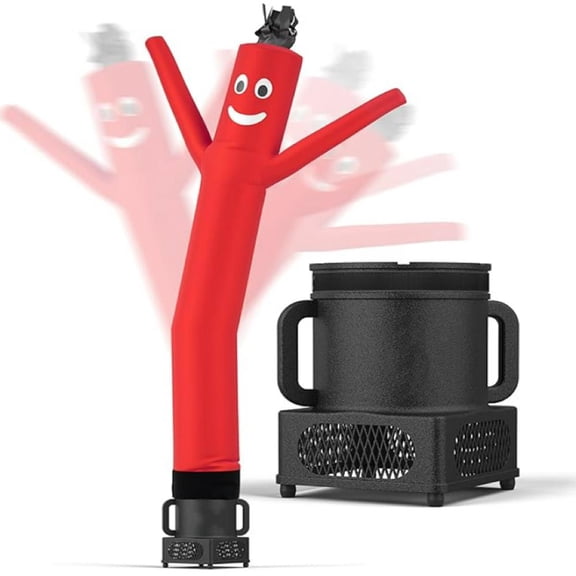 SereneLife 6FT Inflatable Air Dancer  Wacky Waving Tube Man with High-Speed Fan, Outdoor Advertising Inflatable for Events, Grand Openings & Promotions