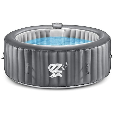 SereneLife 71 Inch Wide 25 Inch Tall 4 Person Inflatable Heated Pool Spa