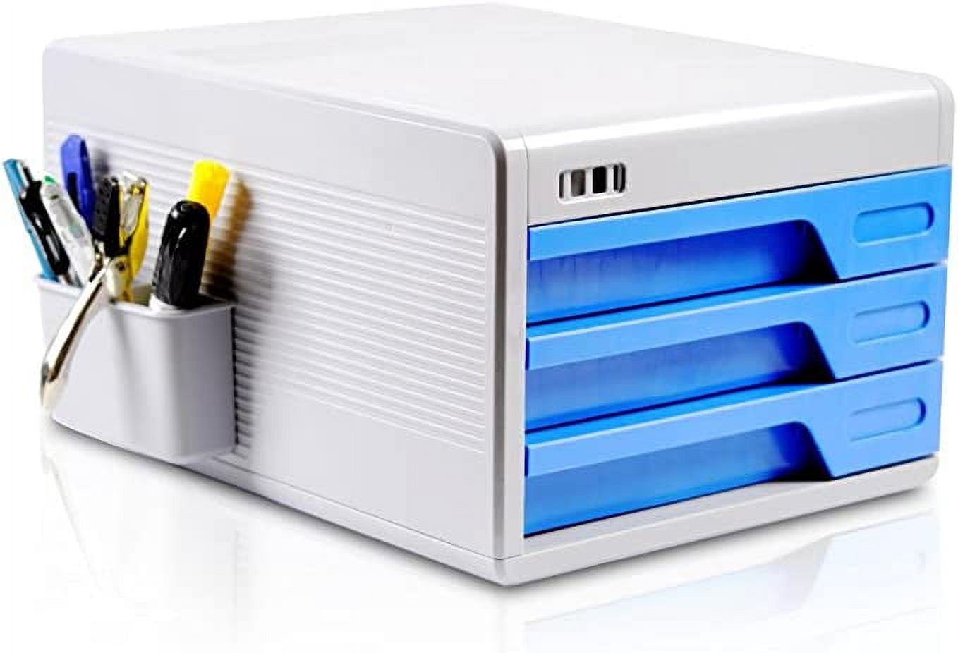 SereneLife Desk OrganizerHome Office Desktop File Storage Box