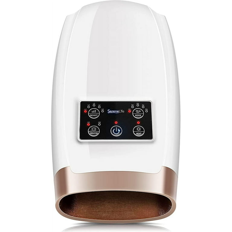SereneLife Electric Acupressure Palm Hand Massager w Air Pressure