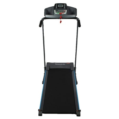 SereneLife Foldable Home Fitness Equipment with LCD for Walking & Running - Cardio Exercise Machine, Speed Range up to ?6 mph