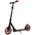thumbnail image 1 of SereneLife Folding Kick Scooter with Large Wheels for Adults & Kids, Red, 1 of 5