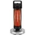 thumbnail image 1 of SereneLife Infrared Patio Heater, 900W Electric Heater with Remote, 360 Tip-Over Safety Switch, IP44 Approved, Indoor/Outdoor for Patio, Restaurant, Backyard, Garage, Decks, 1 of 7