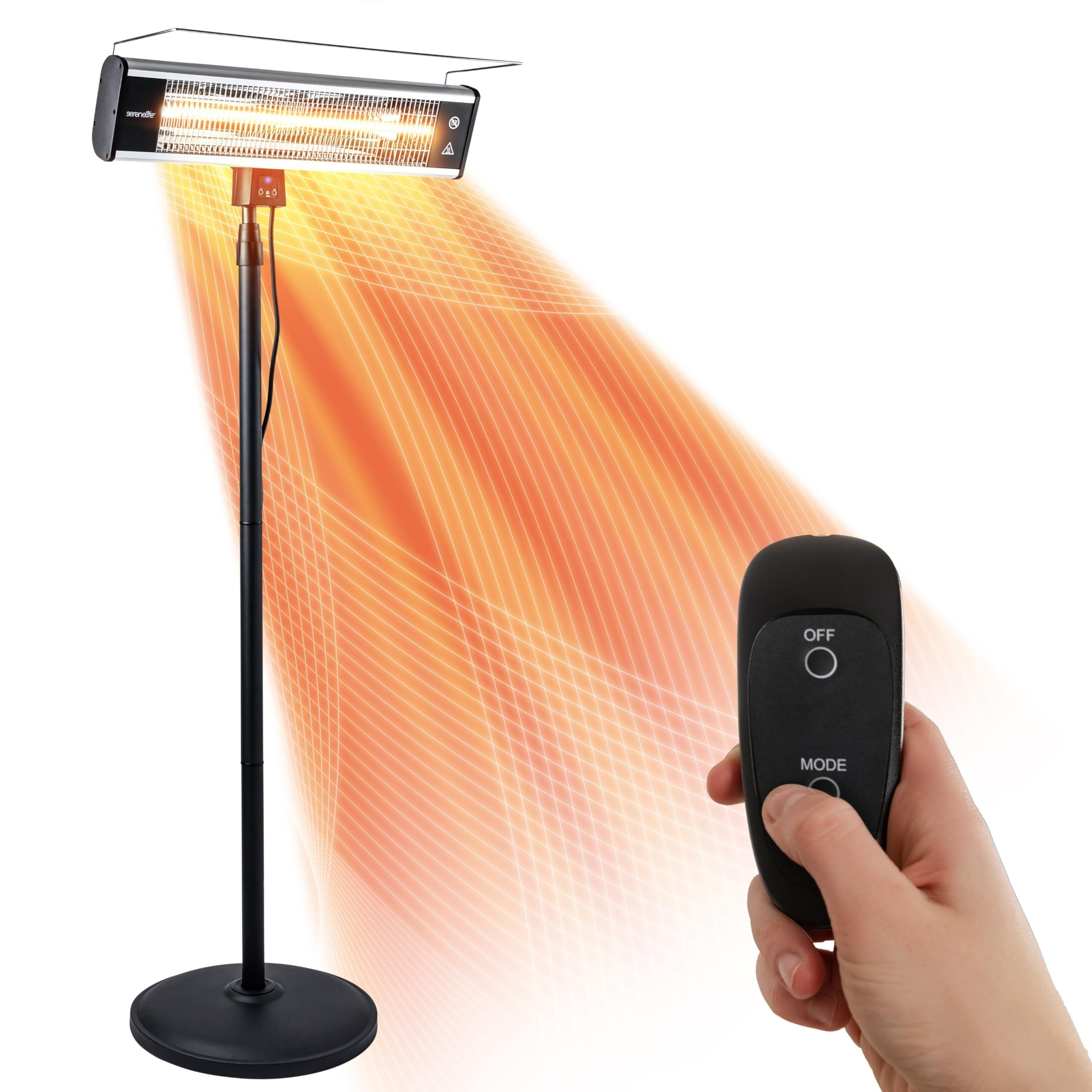 SereneLife Infrared Patio Heater, Electric Patio Heater for Indoor ...