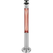 SereneLife Infrared Patio Heater, Electric Patio Heater for Indoor/Outdoor Use, 1500 W (Silver)