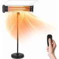 thumbnail image 1 of SereneLife Infrared Patio Heater, Electric Patio Heater for Indoor/Outdoor Use, (Black), 1 of 8