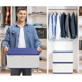 thumbnail image 1 of SereneLife Lockable Storage Box, 8 Gallon Capacity Storage Trunk with Combination Lock, Locking Container Bin for Organization, 1 of 6