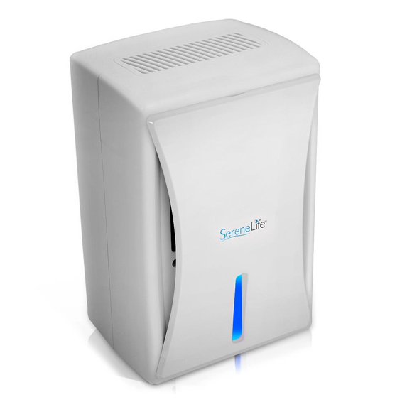 SereneLife PDUMID35.5 - Compact Electronic Dehumidifier, Mini Moisture Control