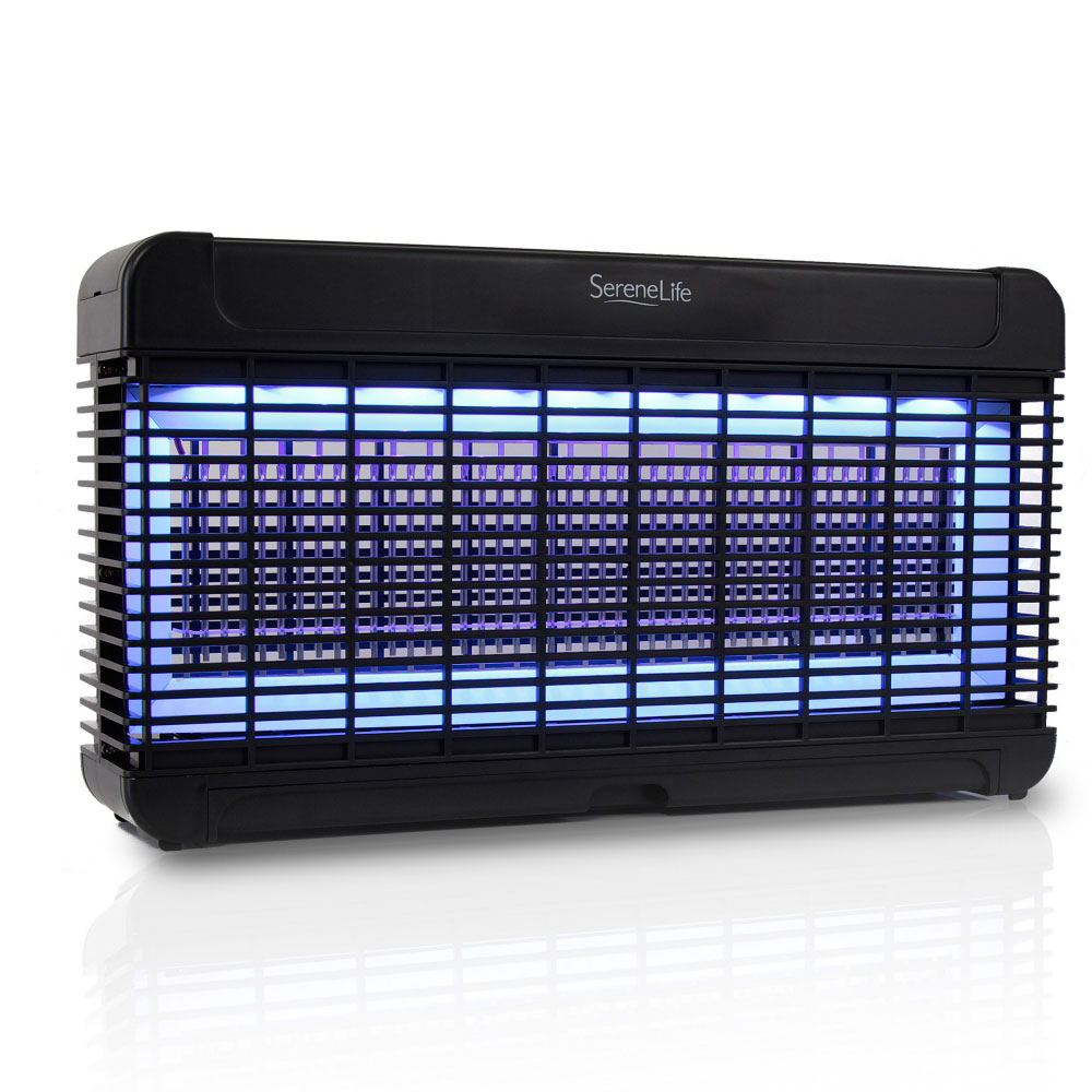 SereneLife PSLBZ56 Indoor Electric UV Lamp Insect/Bug Zapper Pest