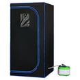 thumbnail image 1 of Open Box SereneLife Portable Full Size Personal Home Spa Steam Sauna w/ Remote, 1 of 10