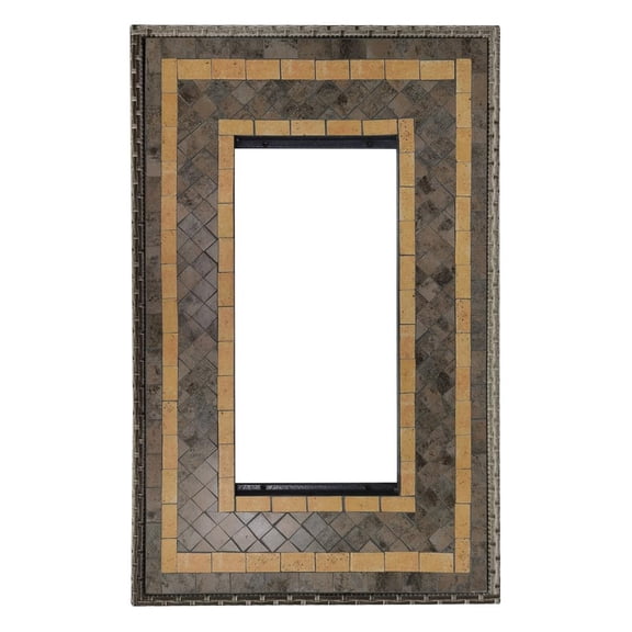 SereneLife Propane Gas Fire Pit Table Frame Top Replacement