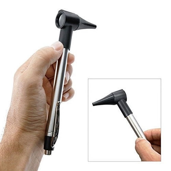 SereneLife SLOTOSPE02_0 - Compact Fiber Optic Otoscope / Auriscope - Internal Ear Inspection Instrument