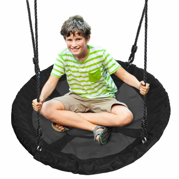 SereneLife SLSWNG100 - Flying Fun Toy Swing - Indoor/Outdoor Hanging Rope Swinging Seat Spinner