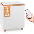 thumbnail image 1 of SereneLife SLTLR660W Rectangular Bucket-Large Capacity Single Touch Towel & Blanket Warmer with Built-in WiFi Capability (Natural), 1 of 7