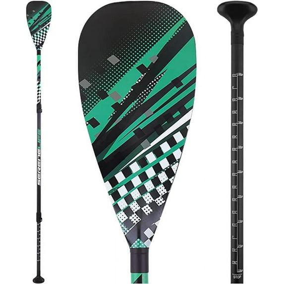 SereneLife Stand Up Paddle-Board Adjustable Paddle - Adjustable Water Paddle Oar for SLSUPB105 Free-Flow Inflatable SUP Stand Up Water Paddle-Board -