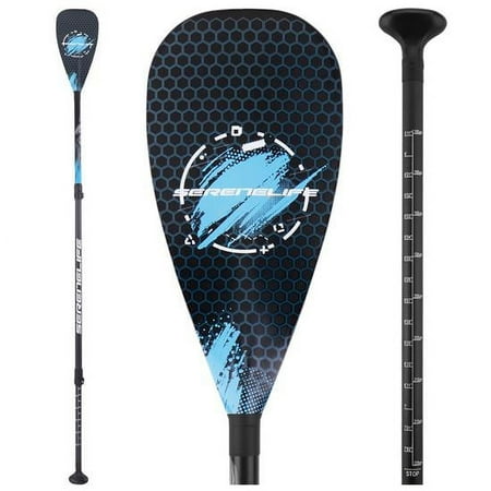 SereneLife Stand Up Paddle-Board Adjustable Paddle - Adjustable Water Paddle Oar for SLSUPB105 Free-Flow Inflatable SUP Stand Up Water Paddle-Board