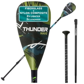 SereneLife Stand Up Paddle-Board Adjustable Paddle - Adjustable Water Paddle Oar for SLSUPB105 Free-Flow Inflatable SUP Stand Up Water Paddle-Board