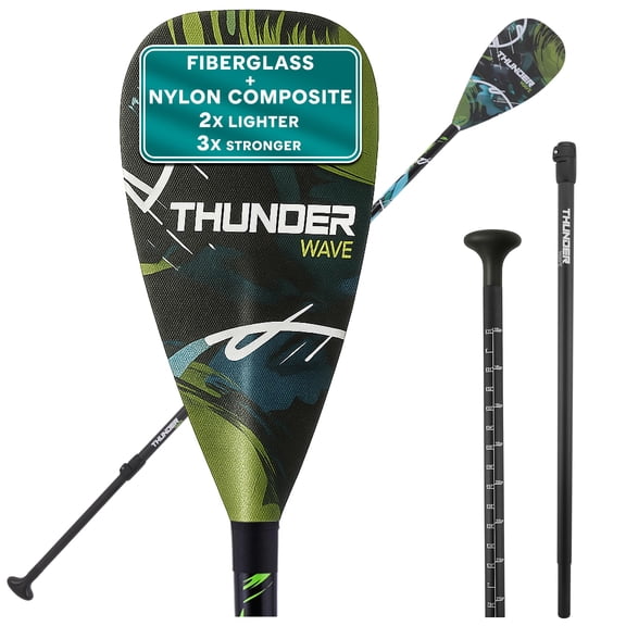 SereneLife Stand Up Paddle-Board Adjustable Paddle - Adjustable Water Paddle Oar for SLSUPB105 Free-Flow Inflatable SUP Stand Up Water Paddle-Board