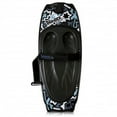 thumbnail image 1 of SereneLife Thunder Wave Kneeboard, with Strap and Hook for Kids & Adults | Universal Water Sport Kneeboard for Boating, Waterboarding, Kneeling Boogie Boarding, Knee Surfing (Black/Blue), 1 of 7