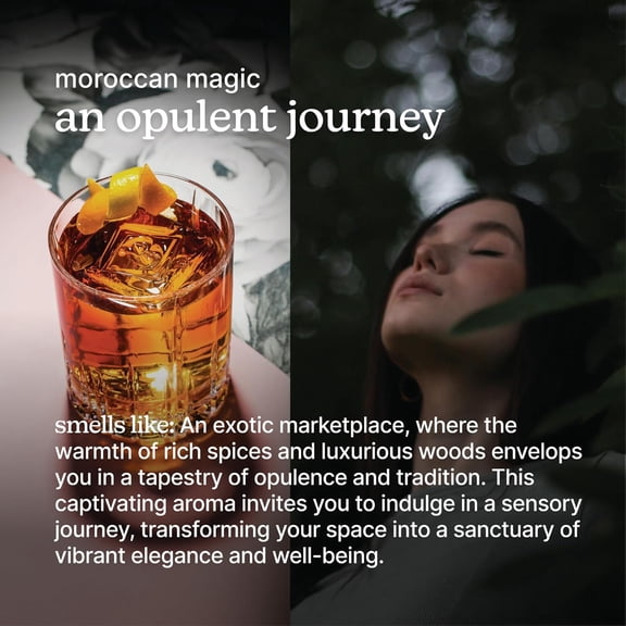 SereneScent Waterless Diffuser Oil Refill — Moroccan Magic (120ml)