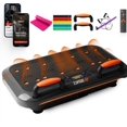 thumbnail image 1 of SQUATZ Vibration Plate Exercise Machine Set - 250W Standing Platform with Resistance Bands and Pilates Rod, 1 of 6