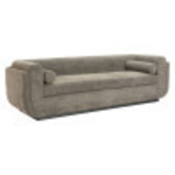 Sereneu Sofa Green Tweed Sofa, Modern Style, Seats up to 3, Plywood, Indoor Living