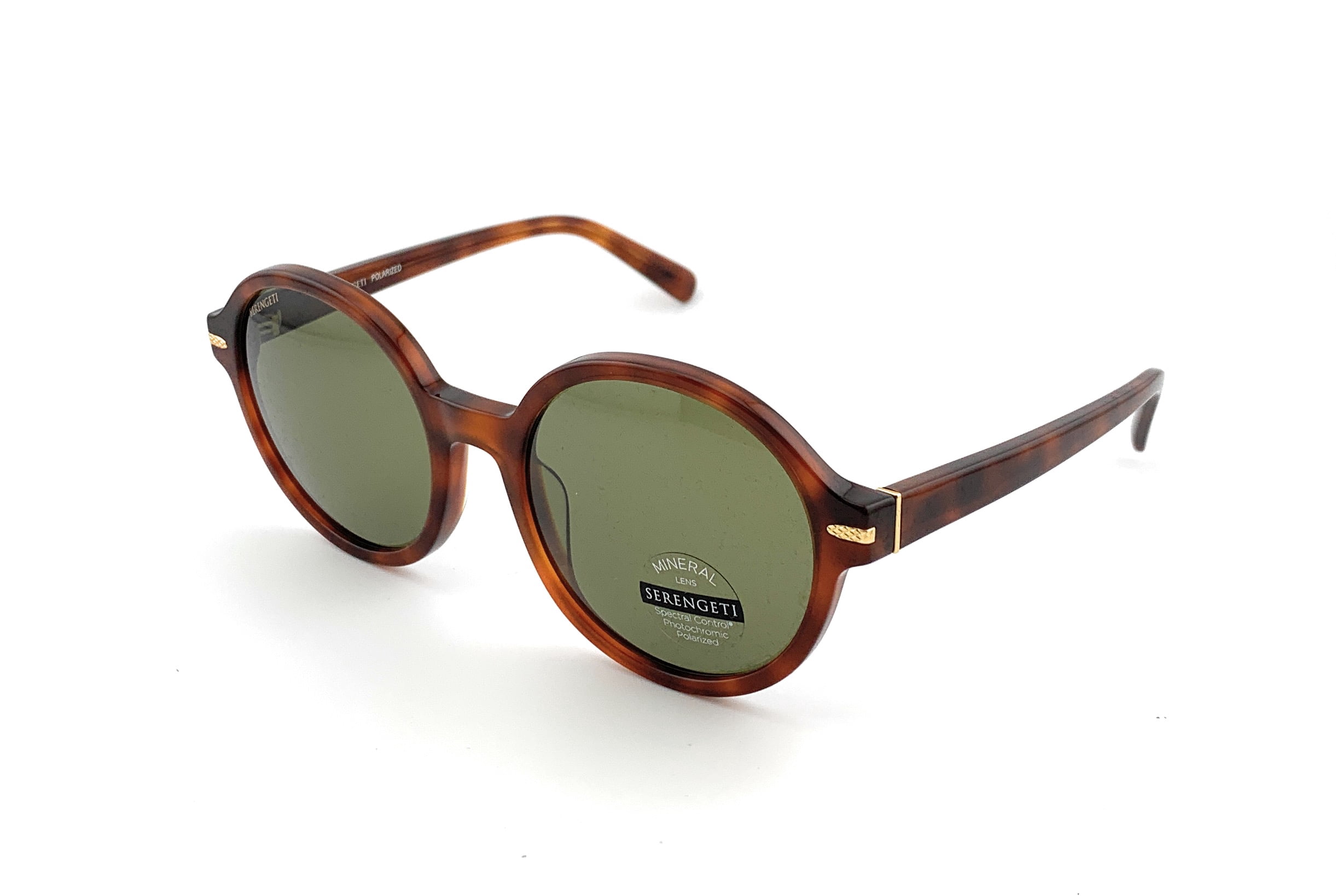 Serengeti Endee SS573001 Womens Sunglasses Havana Drivers Polarized Glass 56mm Serengeti Womens Savings Sunglasses in Womens Savings Bags  main image 3