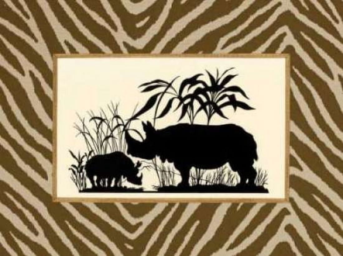 Serengeti Silhouette II Canvas Art - Sarah E Chilton (18 x 24)
