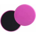 thumbnail image 1 of Serenily Dual Sided Pink Plastic Core Exercise Sliders, 1 of 6